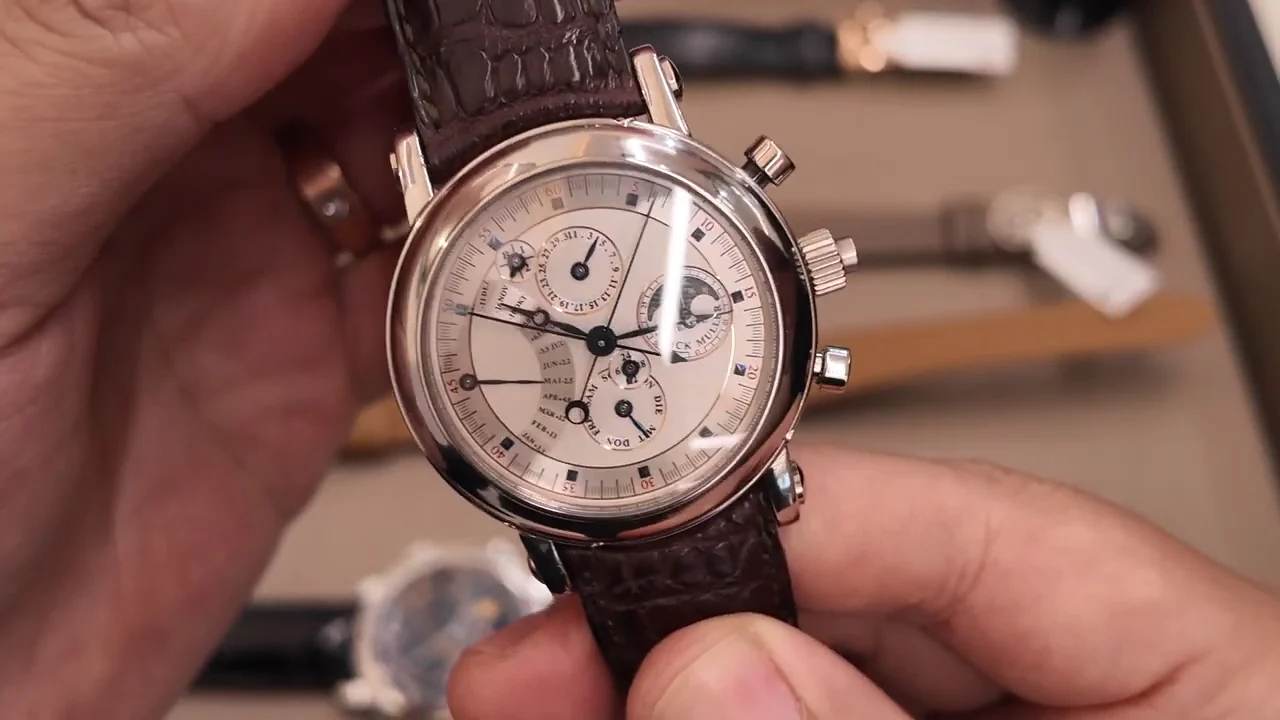 Mặt số lịch vạn niên của Franck Muller Ref. 1790 QPTR