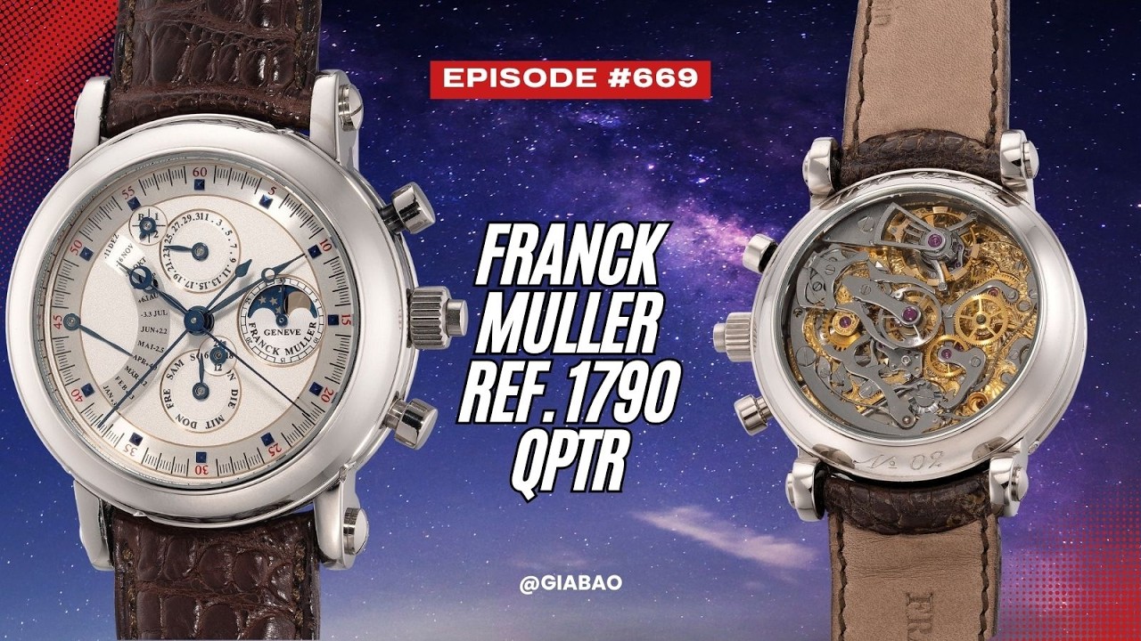 Franck Muller 1790 QPTR: cỗ máy bị định giá thấp?