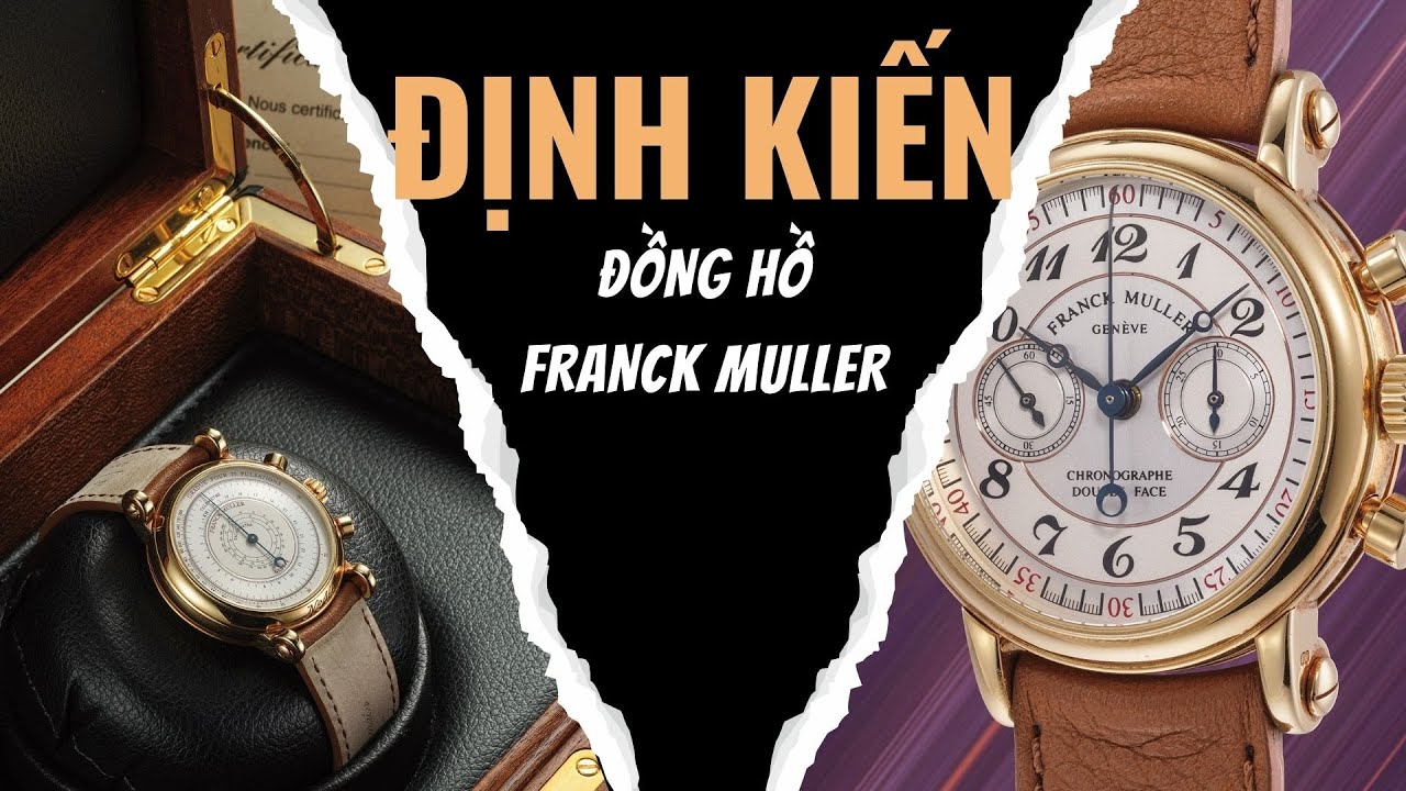Franck Muller 2870 NADF: chronograph hai mặt