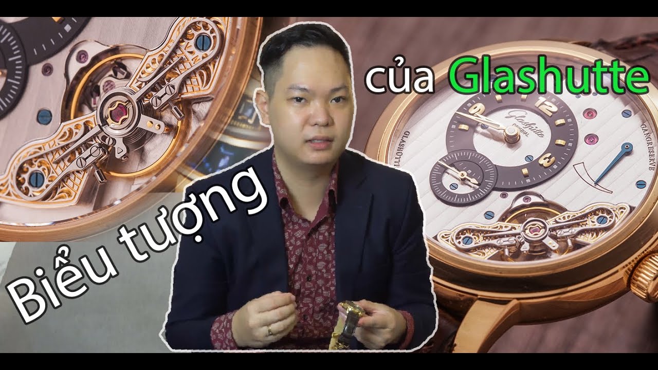 Glashütte Original PanoInverse XL vàng hồng