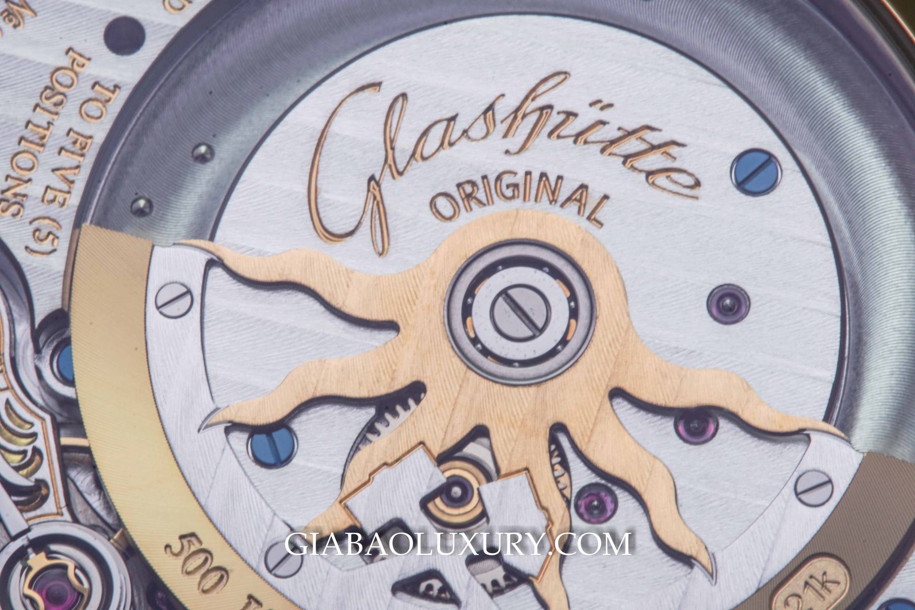 Rotor kỷ niệm 500 Jahre Glashütte calibre 90-02