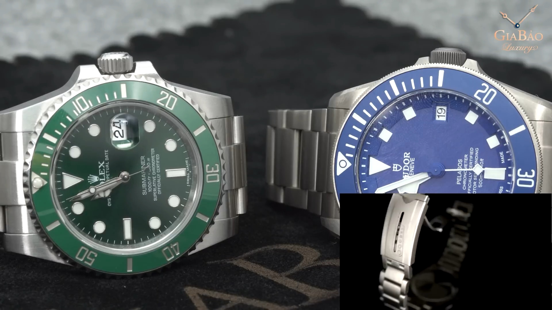 So sánh khóa Rolex Glidelock và khóa tăng chỉnh Tudor Pelagos
