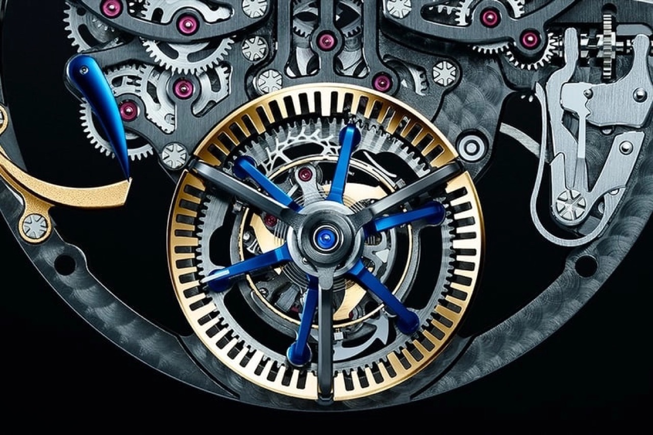 Grand Seiko T0: tourbillon lực không đổi: Cage tourbillon và lực không đổi đồng trục của T0