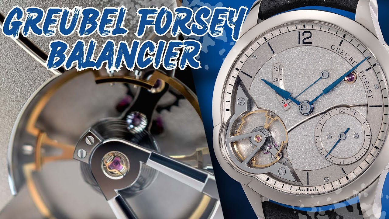 Greubel Forsey Balancier: khi bánh cân bằng thay tourbillon