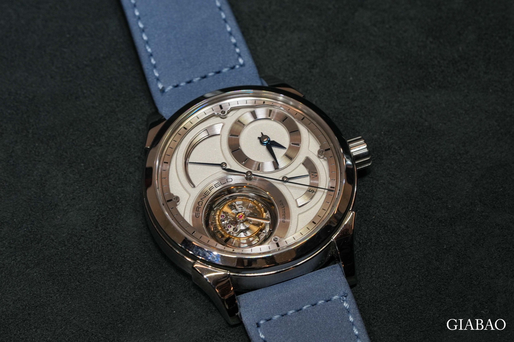 Grönefeld Parallax Tourbillon 1912: tourbillon ba chiều — ảnh chi tiết 2