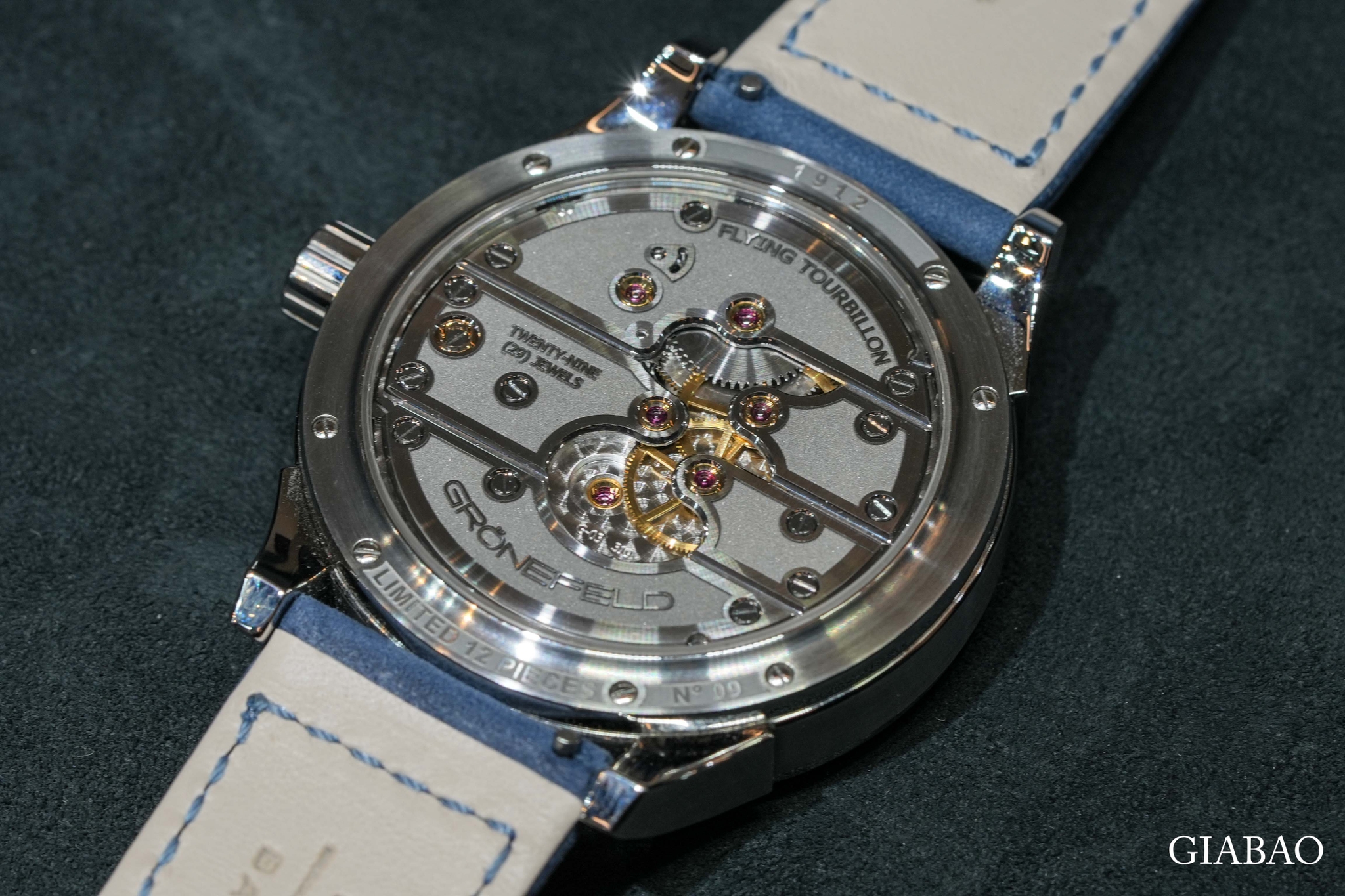 Grönefeld Parallax Tourbillon 1912: tourbillon ba chiều — ảnh chi tiết 3