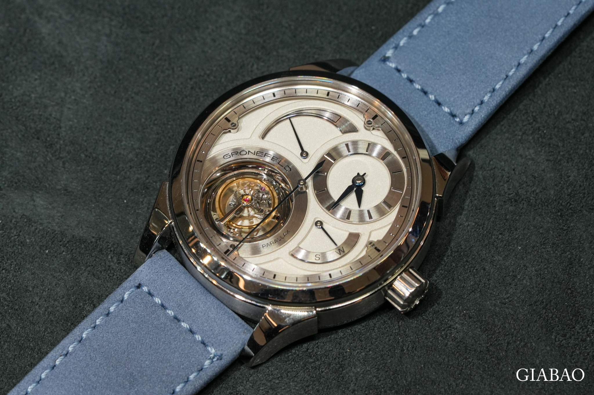 Grönefeld Parallax Tourbillon 1912: tourbillon ba chiều — ảnh chi tiết 4
