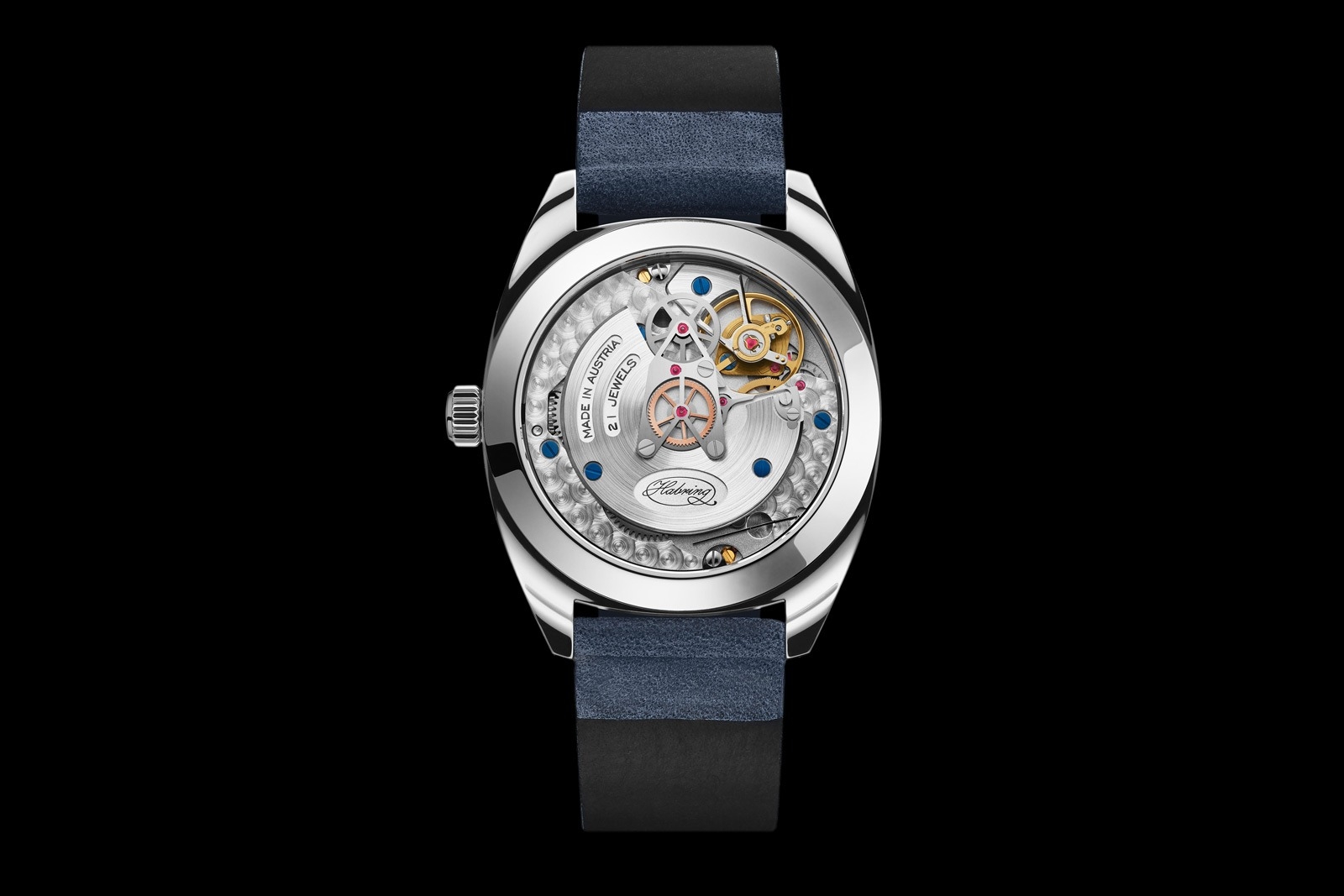 Habring² Oskar Moon Phase: độc lập Áo trong vỏ 38,5 mm — ảnh chi tiết 6