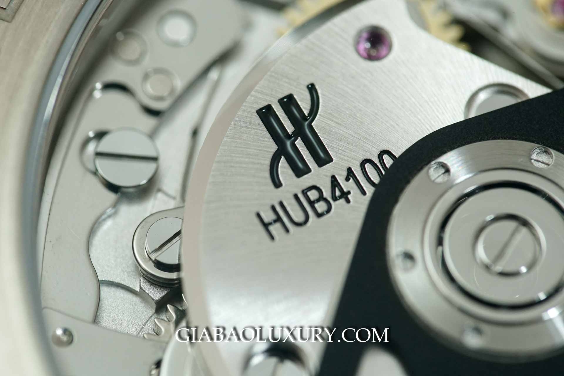 Rotor và cầu máy HUB4100 trong Hublot Big Bang 301