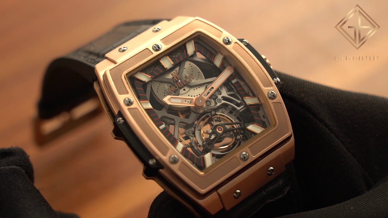 Hublot MP-06 Senna King Gold: tourbillon và dự trữ 120 giờ