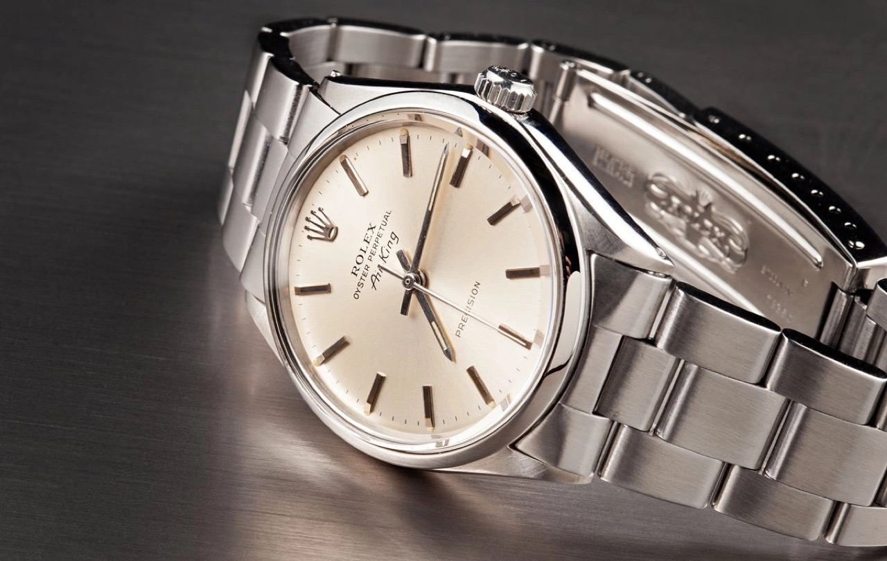 Hướng dẫn mua Rolex Air-King: Air-King cổ điển với cọc baton