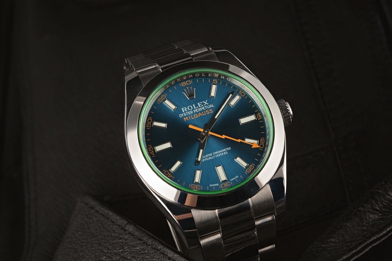 Hướng dẫn mua Rolex Milgauss: Milgauss 116400GV Z-Blue