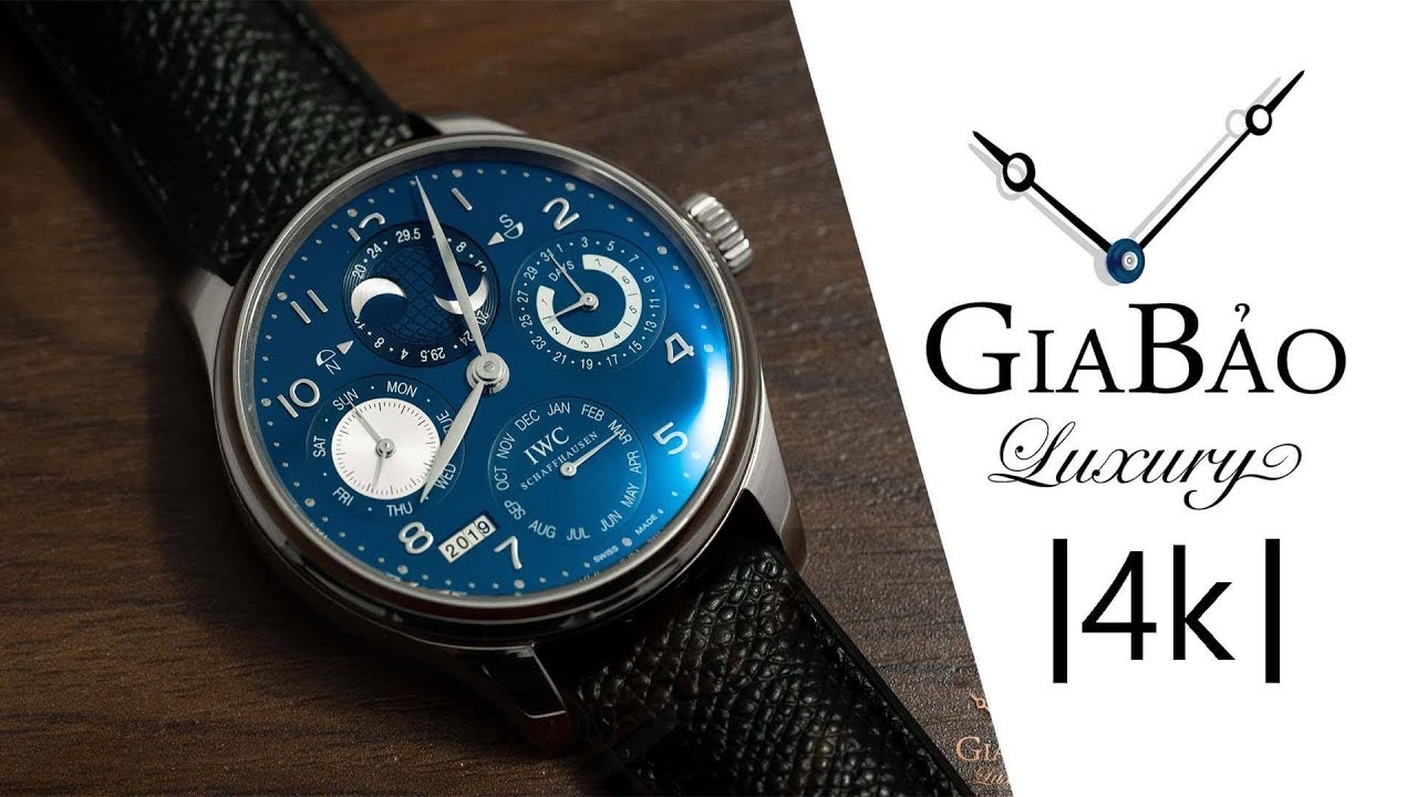 IWC Portugieser Perpetual Calendar: lịch trăng hai bán cầu