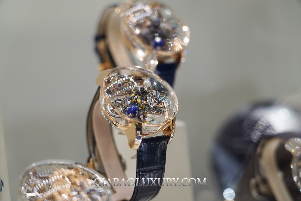 Jacob & Co. tại Baselworld 2019: gian hàng và Astronomia: một biến thể tourbillon của Jacob & Co. tại Baselworld 2019
