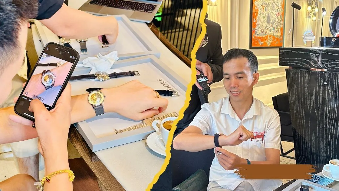 Kudoke tại Việt Nam: atelier và cộng đồng sưu tầm: Một chiếc Kudoke trong tư liệu Gia Bảo tại buổi gặp gỡ