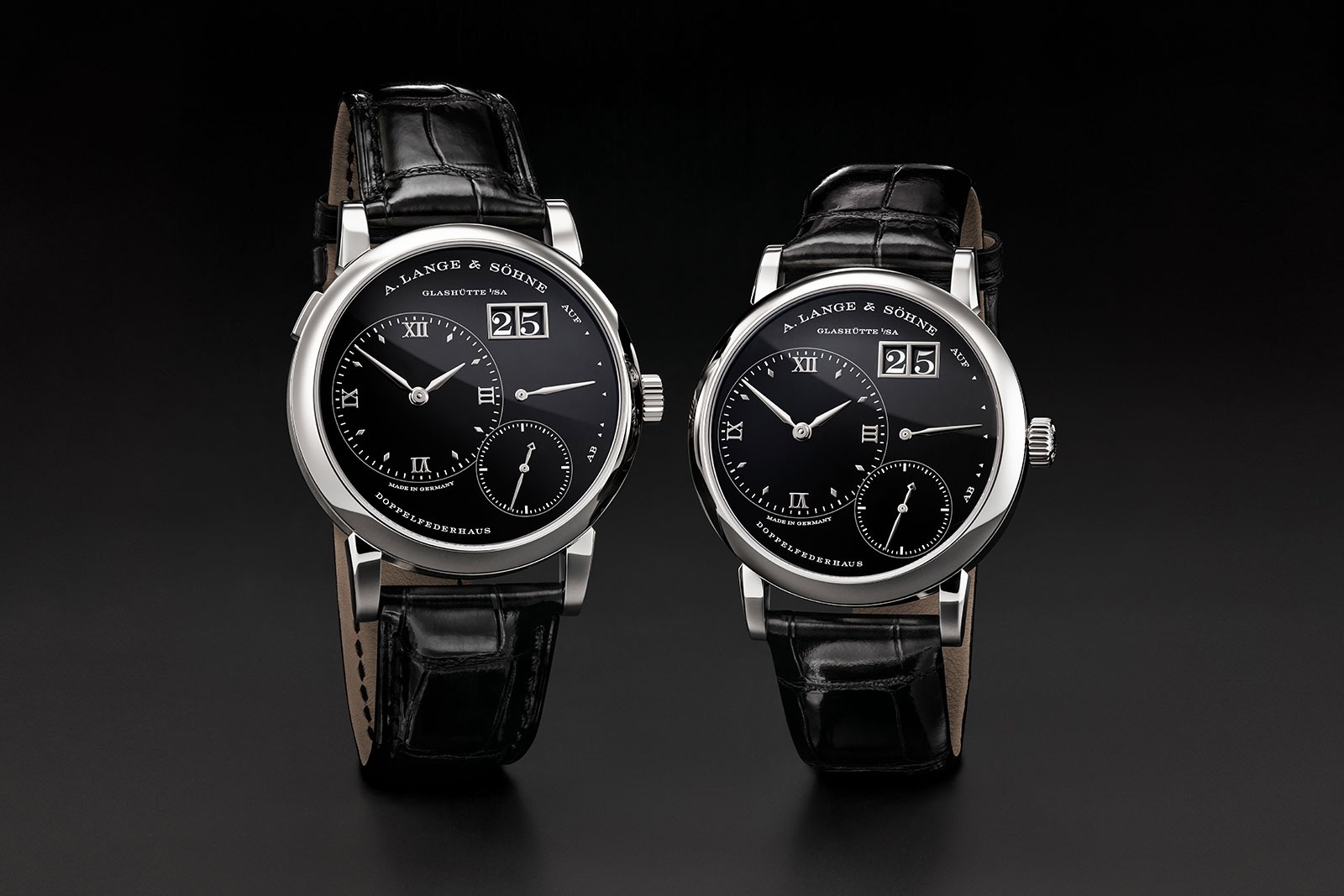 Lange 1 kỷ niệm 30 năm: mặt onyx và tinh thần “Darth” — ảnh chi tiết 1