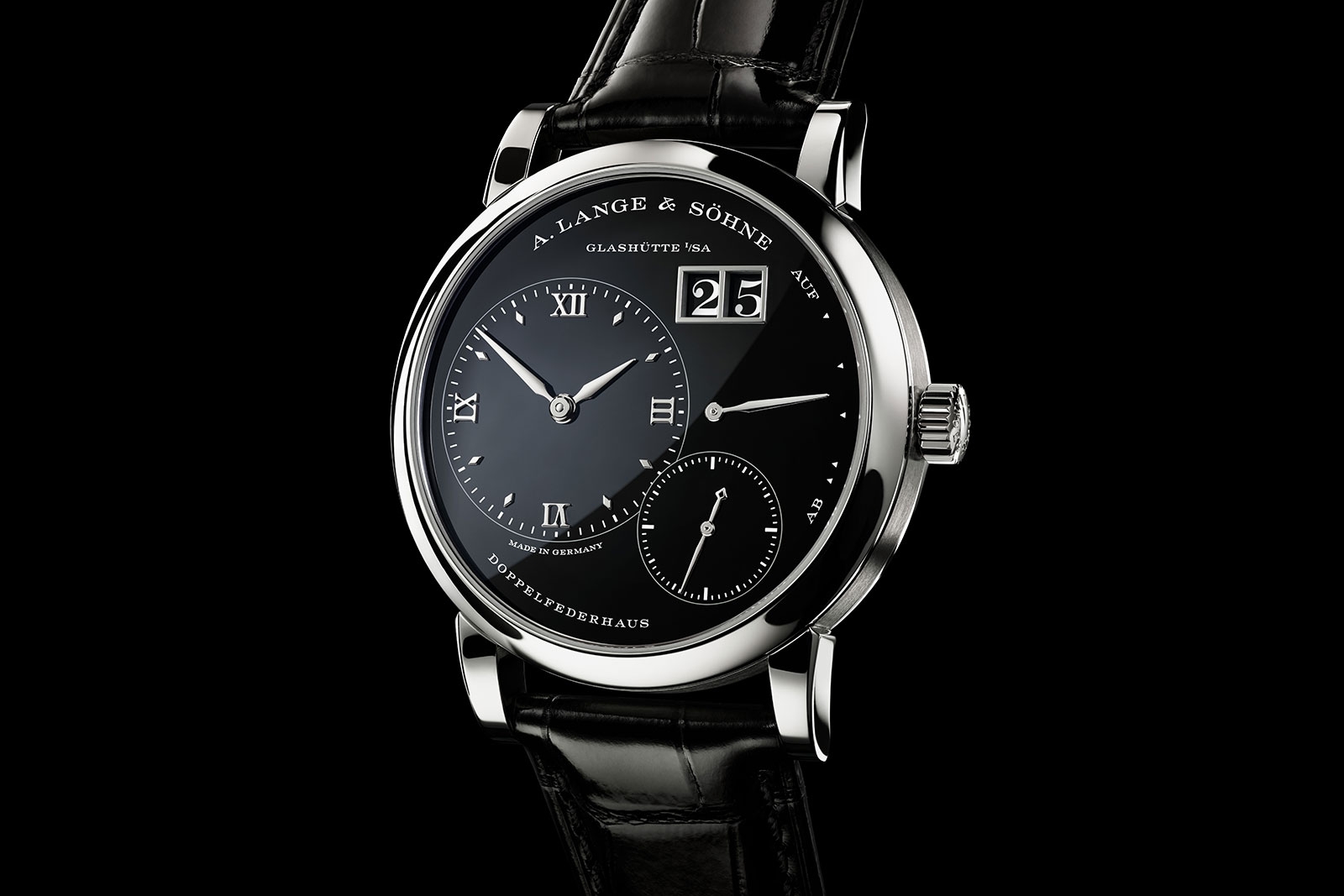 Lange 1 kỷ niệm 30 năm: mặt onyx và tinh thần “Darth” — ảnh chi tiết 2