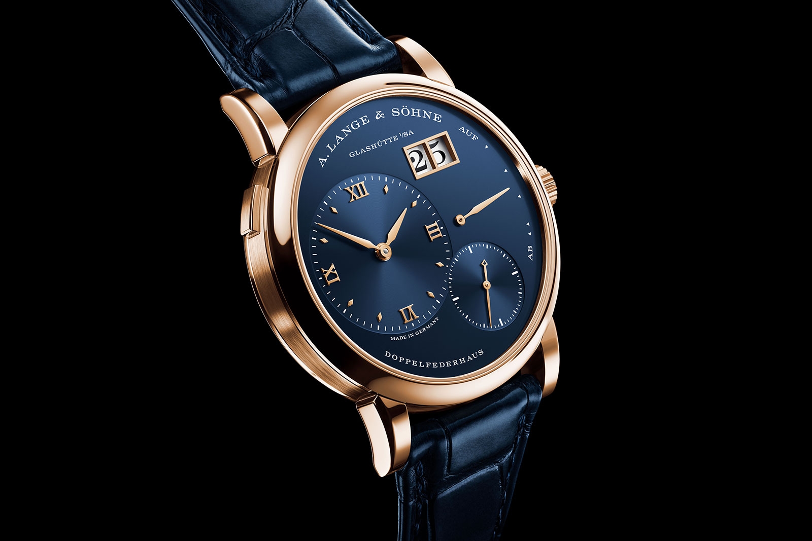 Lange 1 kỷ niệm 30 năm: mặt onyx và tinh thần “Darth” — ảnh chi tiết 3