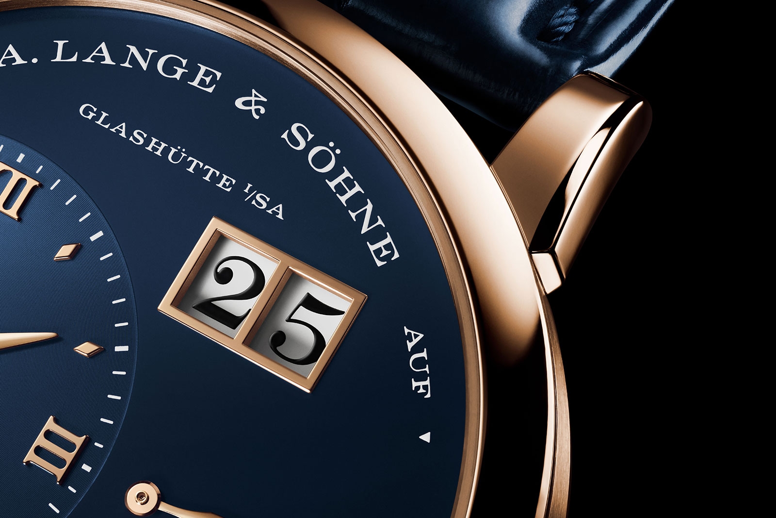 Lange 1 kỷ niệm 30 năm: mặt onyx và tinh thần “Darth” — ảnh chi tiết 5