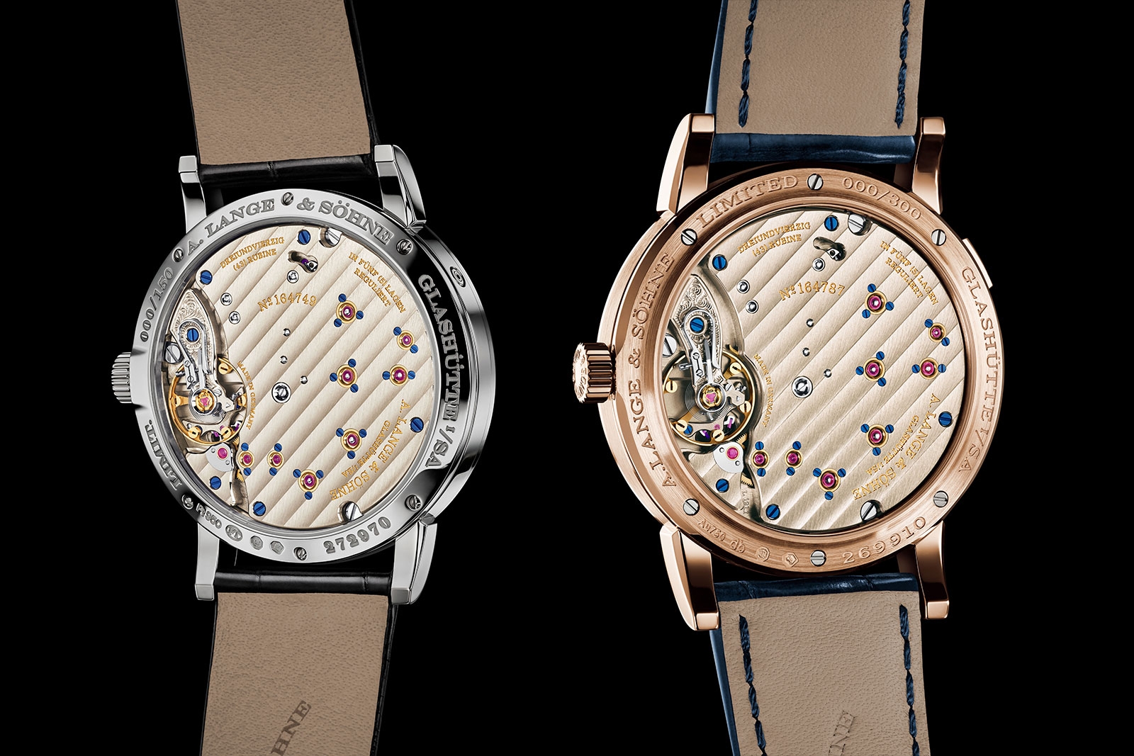 Lange 1 kỷ niệm 30 năm: mặt onyx và tinh thần “Darth” — ảnh chi tiết 8