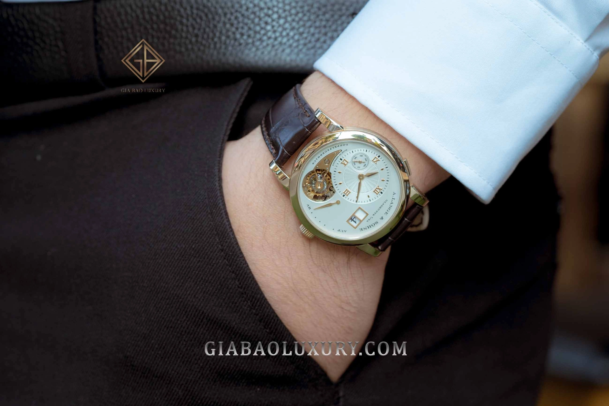 A. Lange & Söhne: di sản Glashütte: Bộ máy A. Lange & Söhne với kiến trúc hoàn thiện kiểu Đức