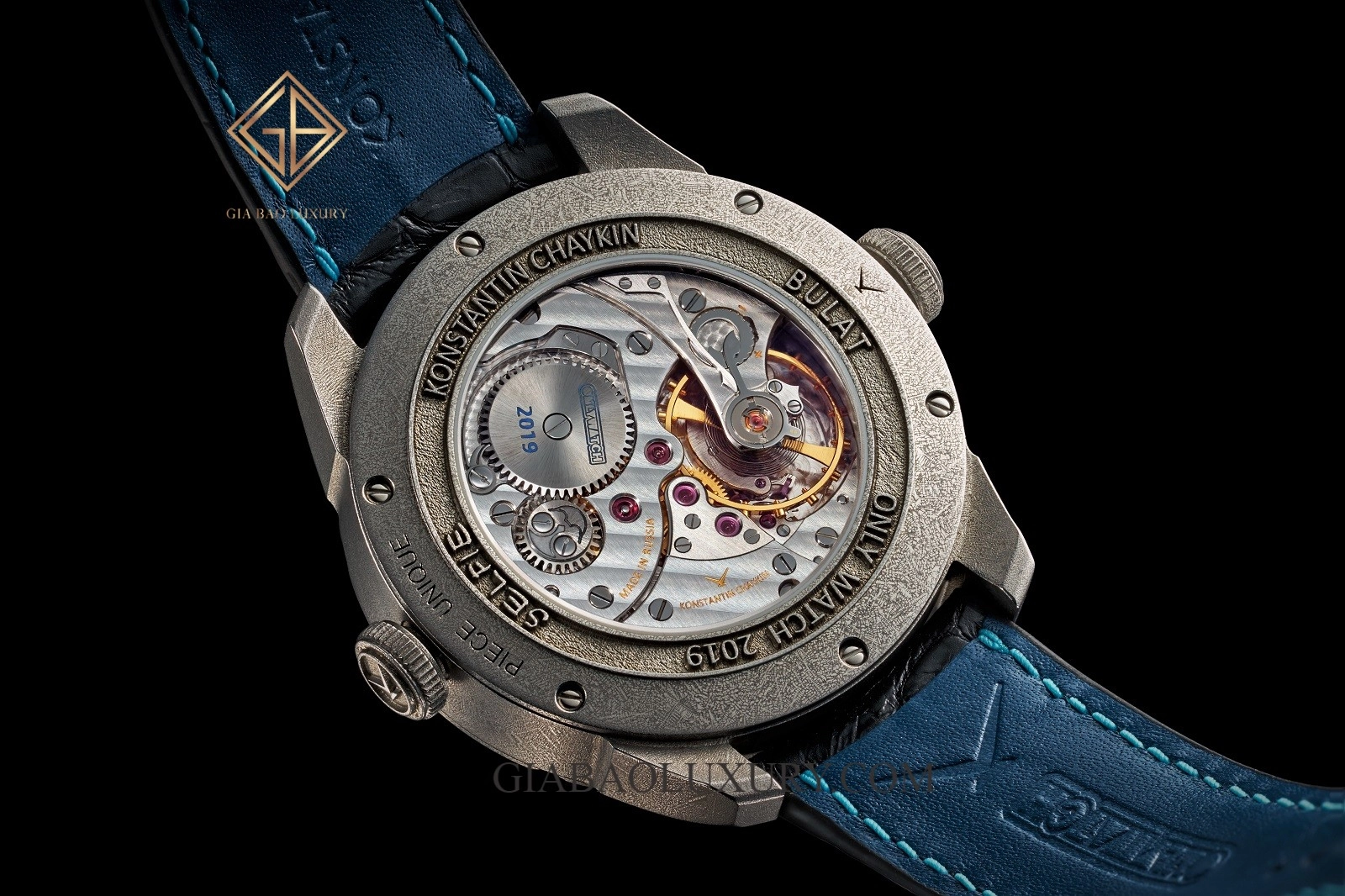 Ba độc bản Only Watch 2019 của những nhà chế tác độc lập: bộ máy K21-0 của Joker Selfie qua đáy vỏ