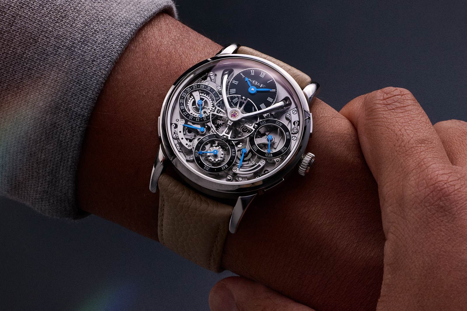 MB&F Legacy Machine Longhorn: hai cỗ máy kỷ niệm 20 năm — ảnh chi tiết 7