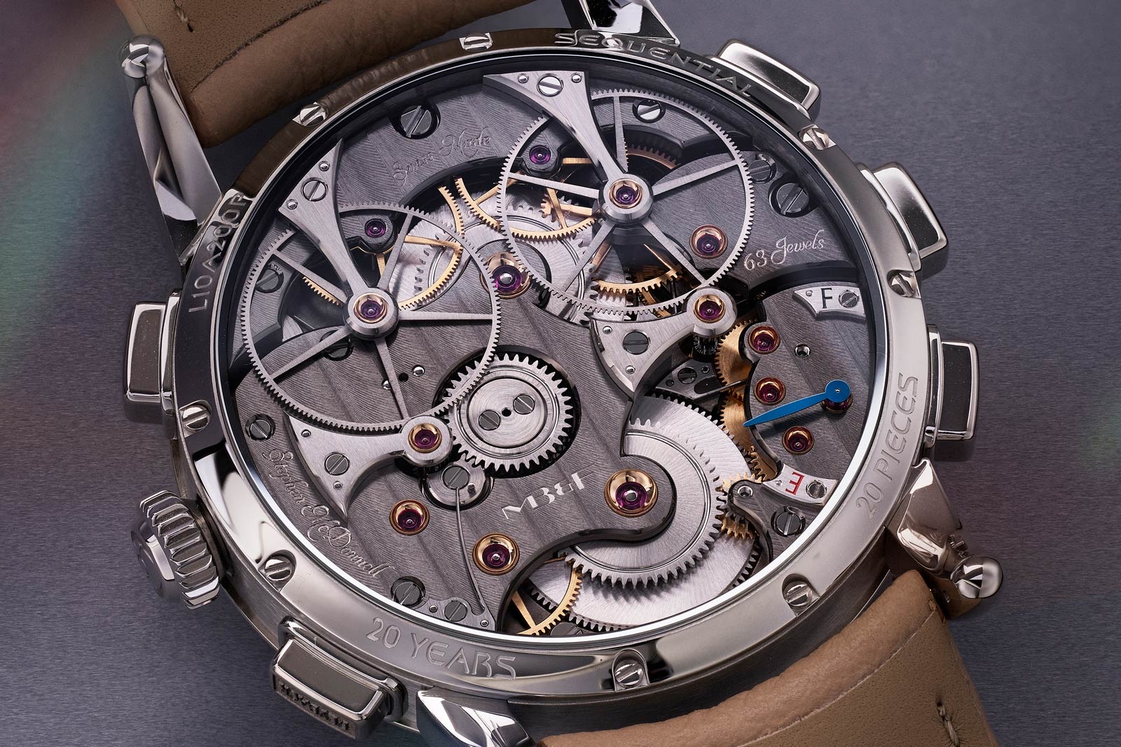 MB&F Legacy Machine Longhorn: hai cỗ máy kỷ niệm 20 năm — ảnh chi tiết 10