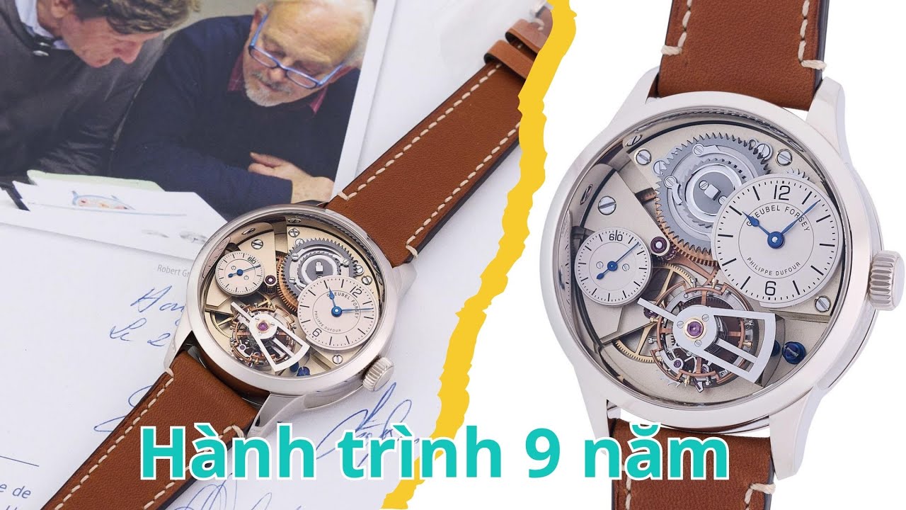 Naissance d’une Montre: chiếc đồng hồ để truyền nghề