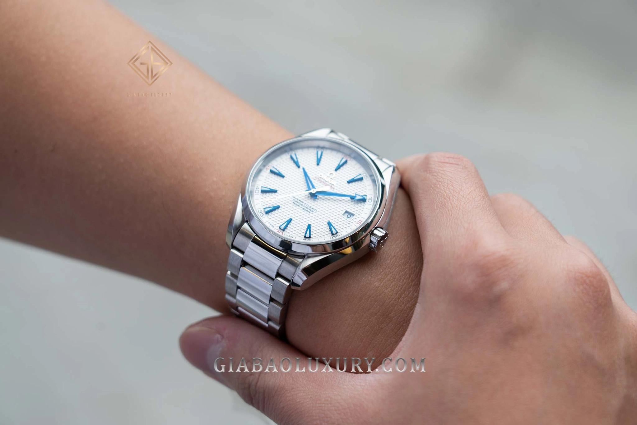 Omega Aqua Terra Ryder Cup 2016 Ref. 231.10.42.21.02.005: Omega Aqua Terra Ryder Cup trên cổ tay