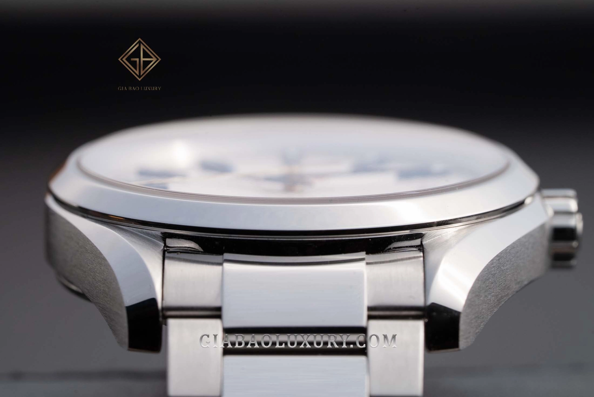 Omega Aqua Terra Ryder Cup 2016 Ref. 231.10.42.21.02.005: cạnh vỏ thép và dây tích hợp