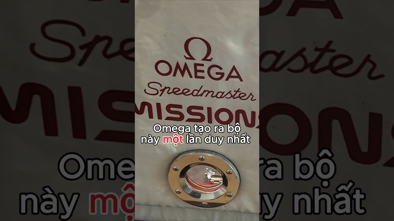 Omega Speedmaster Missions: 23 đồng hồ trong vali