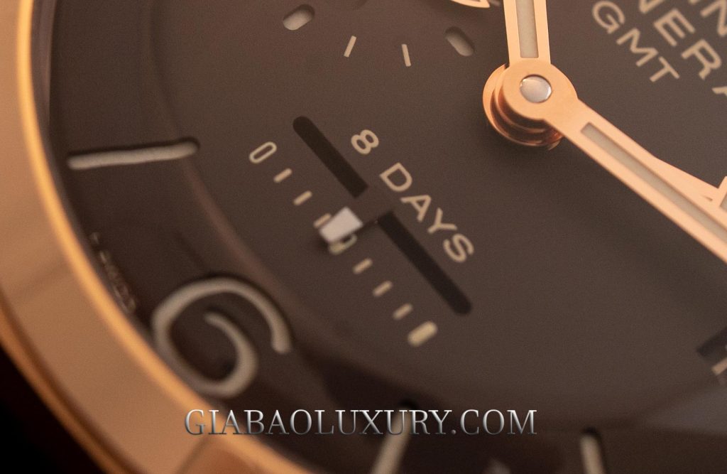 Panerai Luminor 1950 8 Days GMT PAM00289 và calibre P.2002: mặt số sandwich cùng lịch ngày và GMT