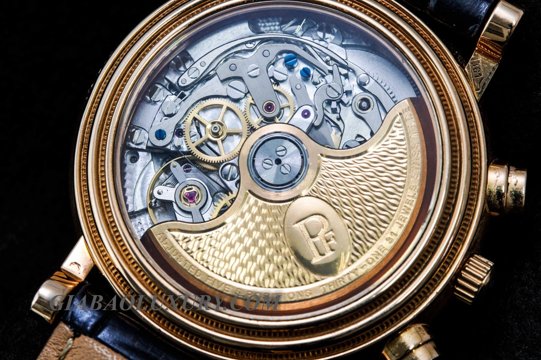Parmigiani Fleurier Toric Chronograph: calibre 400Z và bezel khía — ảnh chi tiết 21