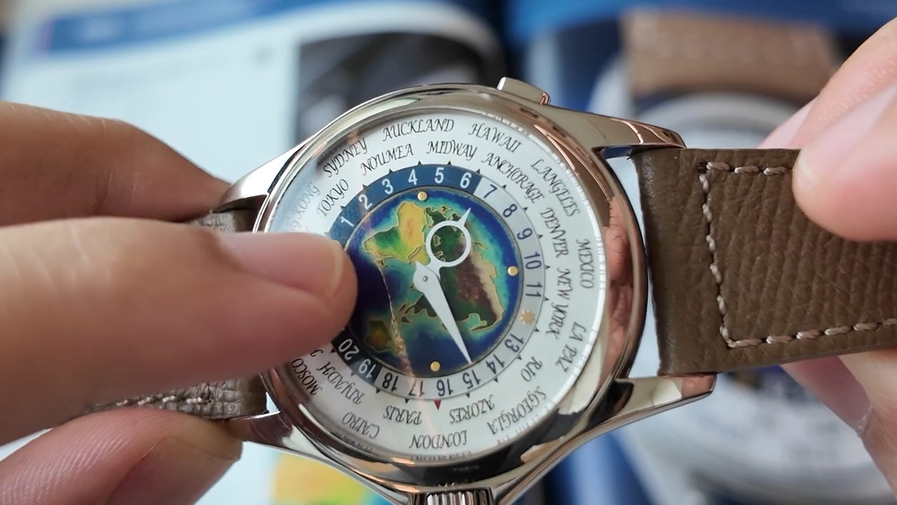 Vòng thành phố của Patek Philippe World Time 5131G