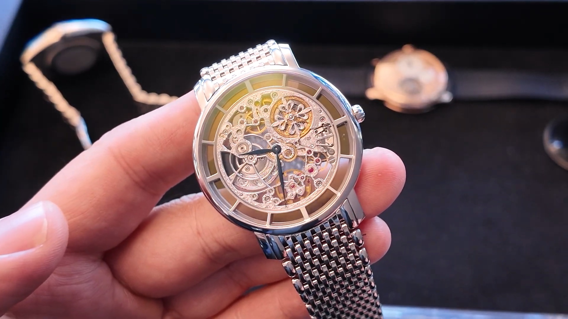 Mặt số skeleton Patek Philippe Ref. 5180/1G-010