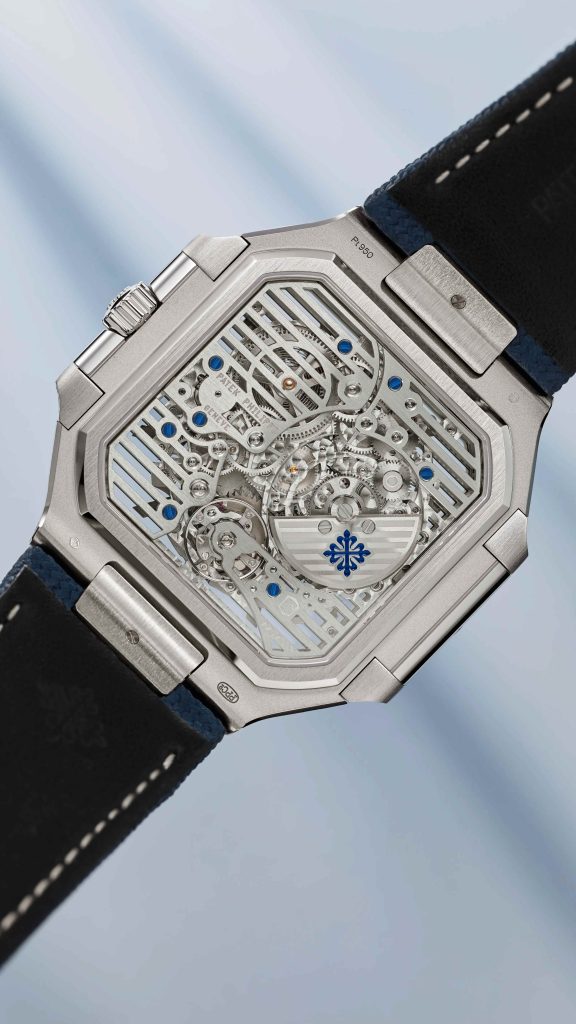 Calibre vuông Patek Philippe 28-28 Q SQU lịch vạn niên