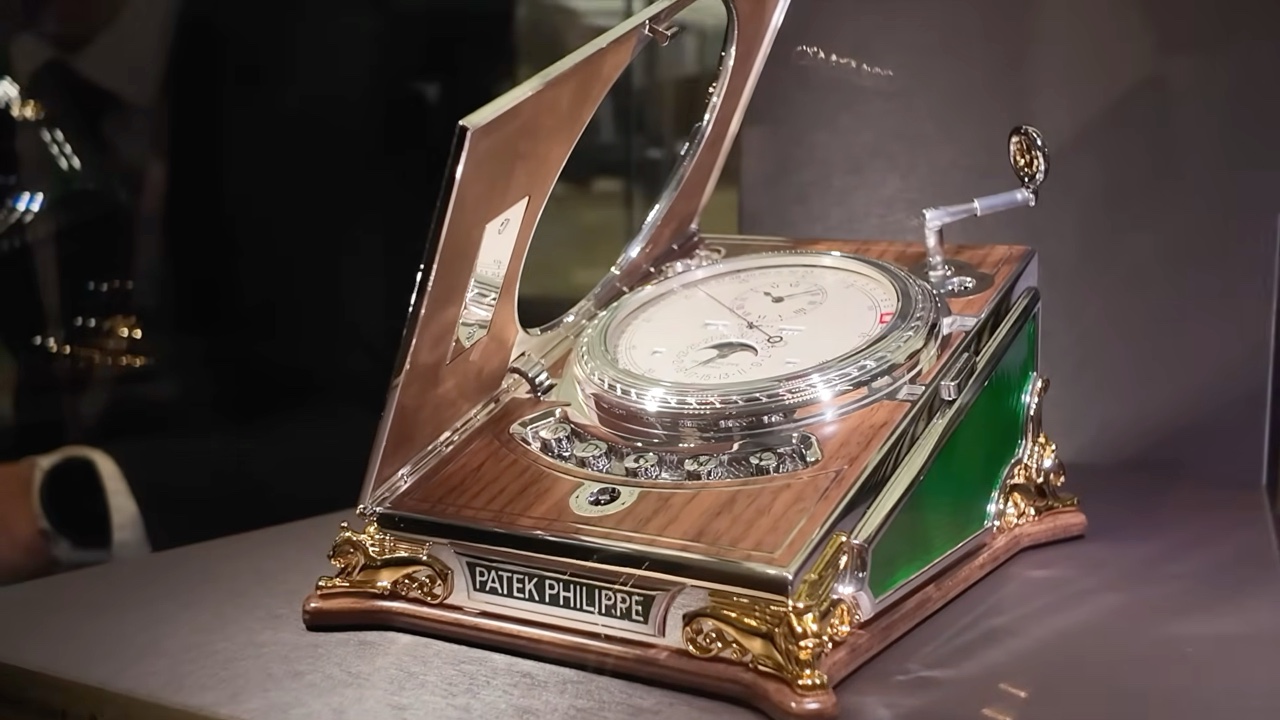 Đồng hồ để bàn Patek Philippe tại Geneva