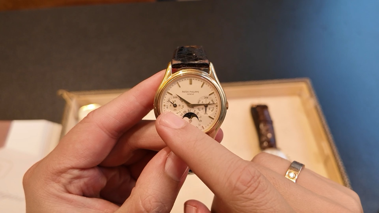 Mặt số lịch vạn niên Patek Philippe Ref. 3940