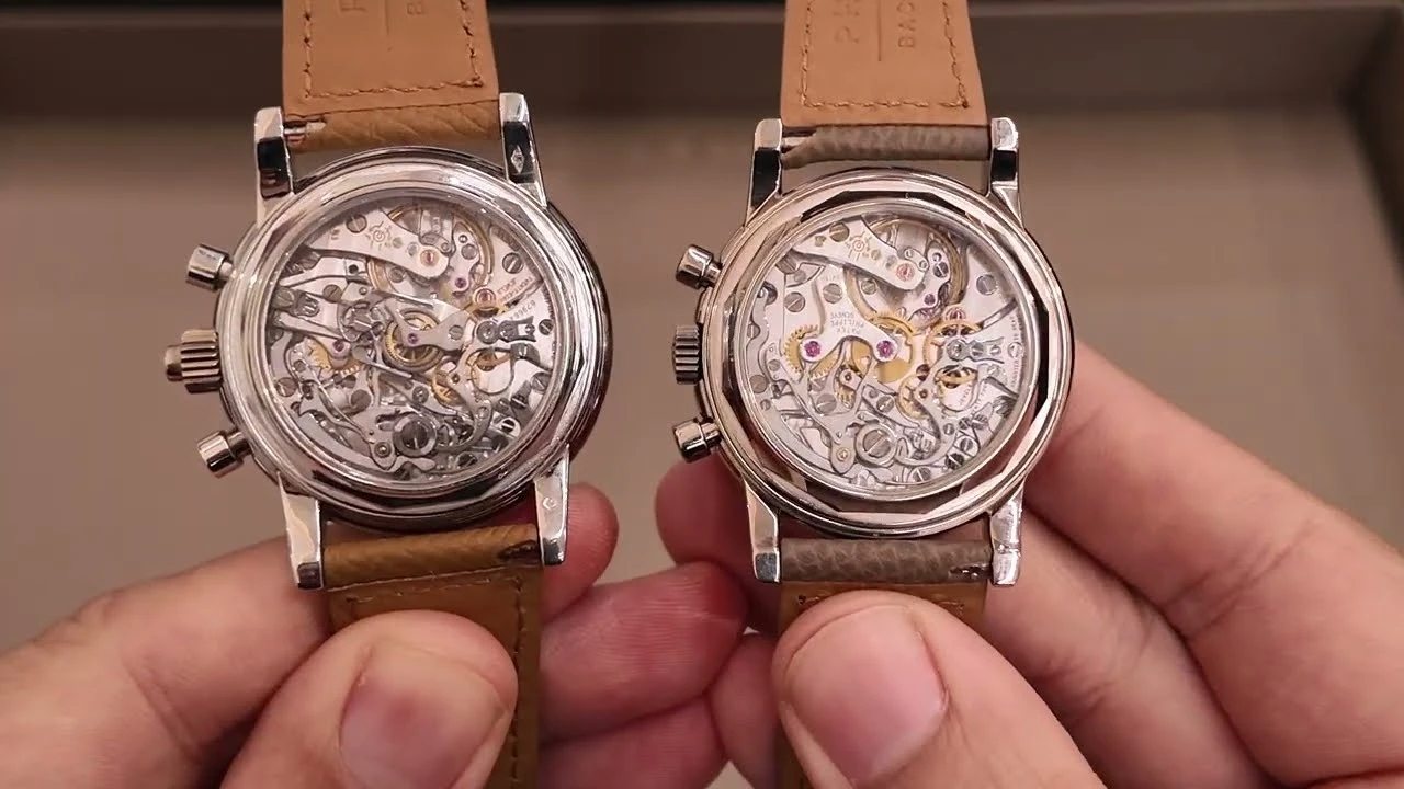 So sánh bộ máy Patek Philippe Ref. 5004 và Ref. 3970