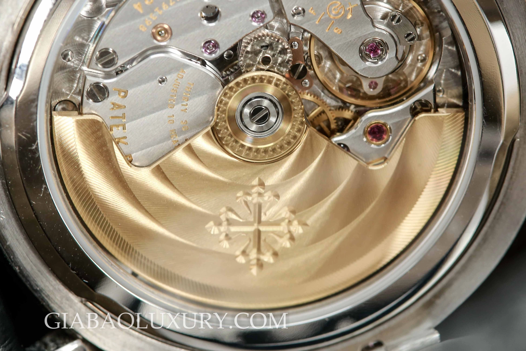 Patek Philippe 5159G-001: lịch vạn niên retrograde kiểu Officer — ảnh chi tiết 15