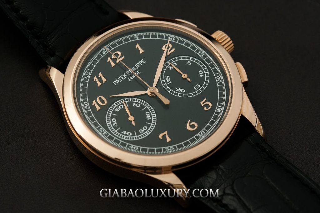 Patek Philippe 5170: lịch sử chronograph lên cót tay: toàn cảnh Patek Philippe 5170R mặt số đen