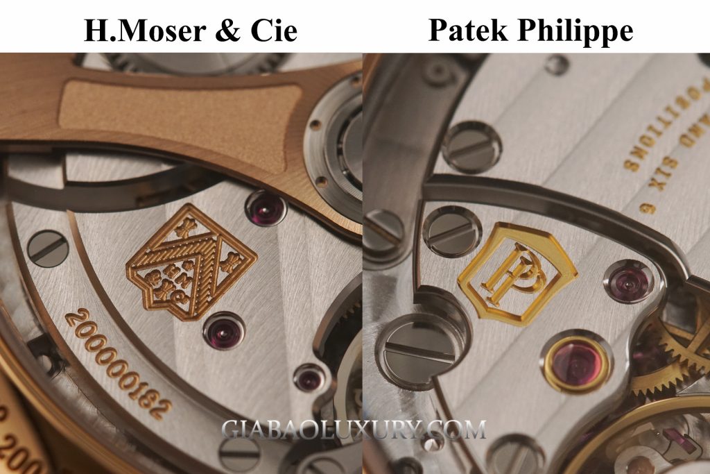Patek Philippe 5396R và H. Moser Endeavour: hai triết lý: calibre HMC 200 của H. Moser Endeavour Centre Seconds