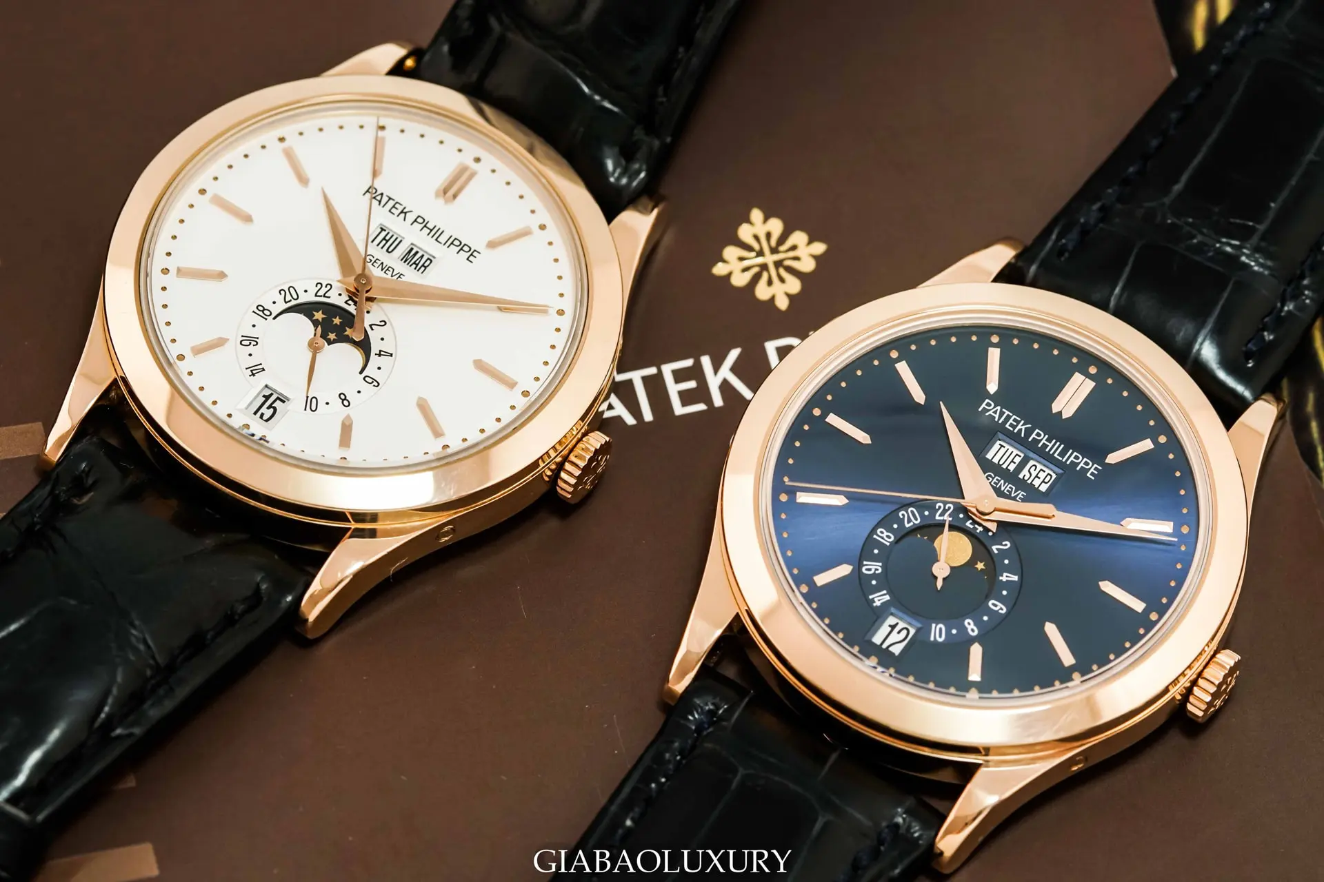Patek Philippe 5396R-011: lịch thường niên theo phong cách cổ điển — ảnh chi tiết 08