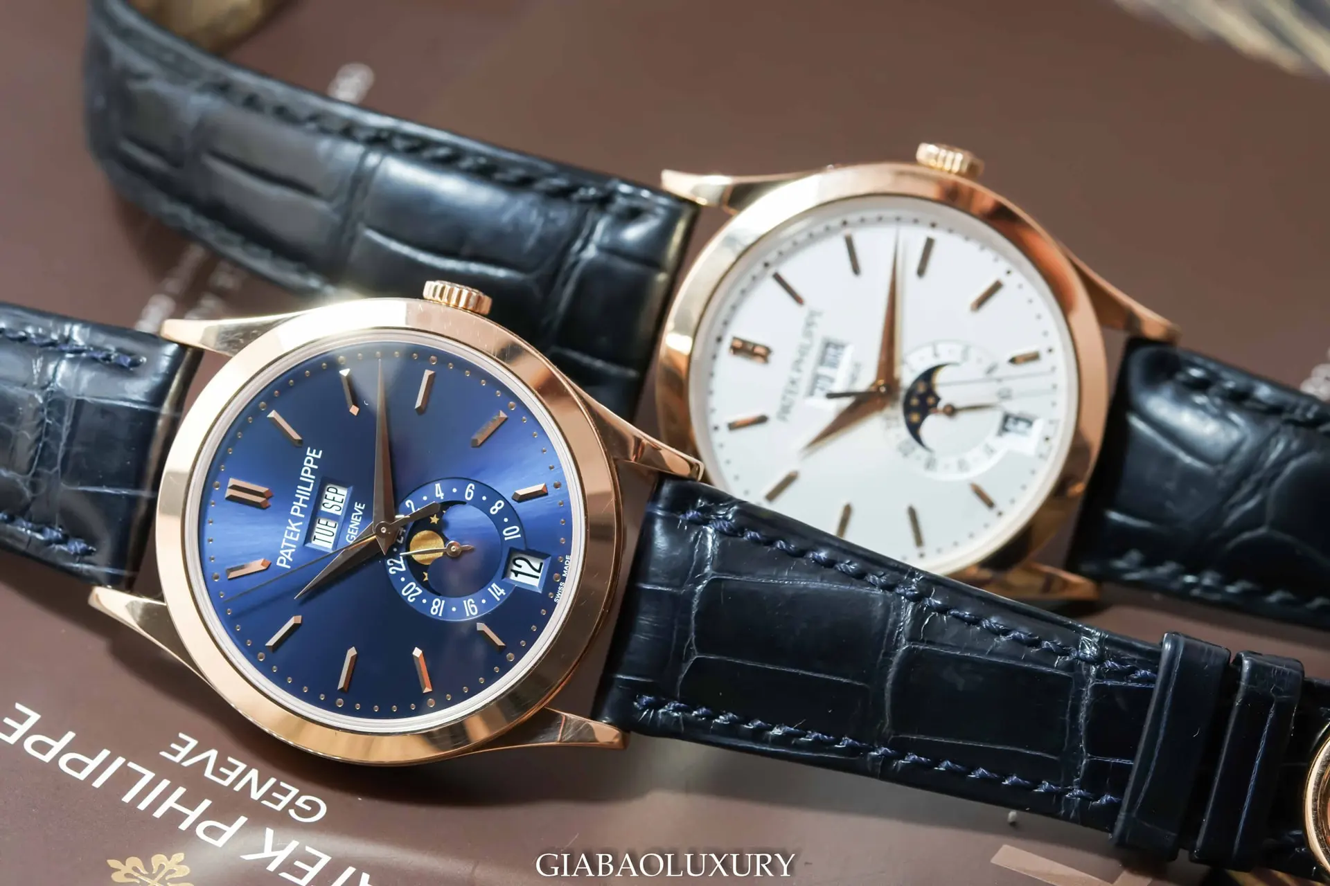 Patek Philippe 5396R-011: lịch thường niên theo phong cách cổ điển — ảnh chi tiết 10