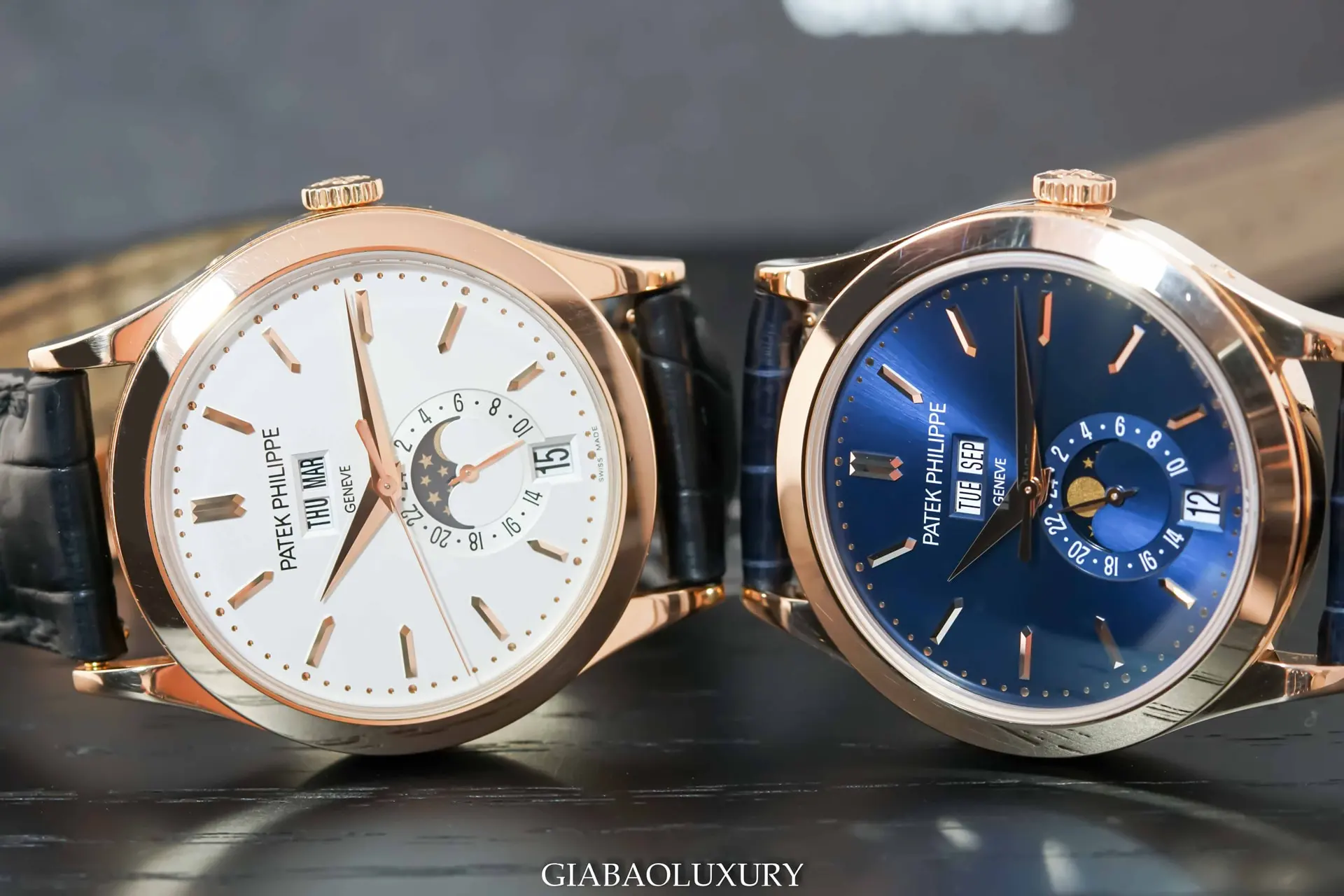 Patek Philippe 5396R-011: lịch thường niên theo phong cách cổ điển — ảnh chi tiết 12