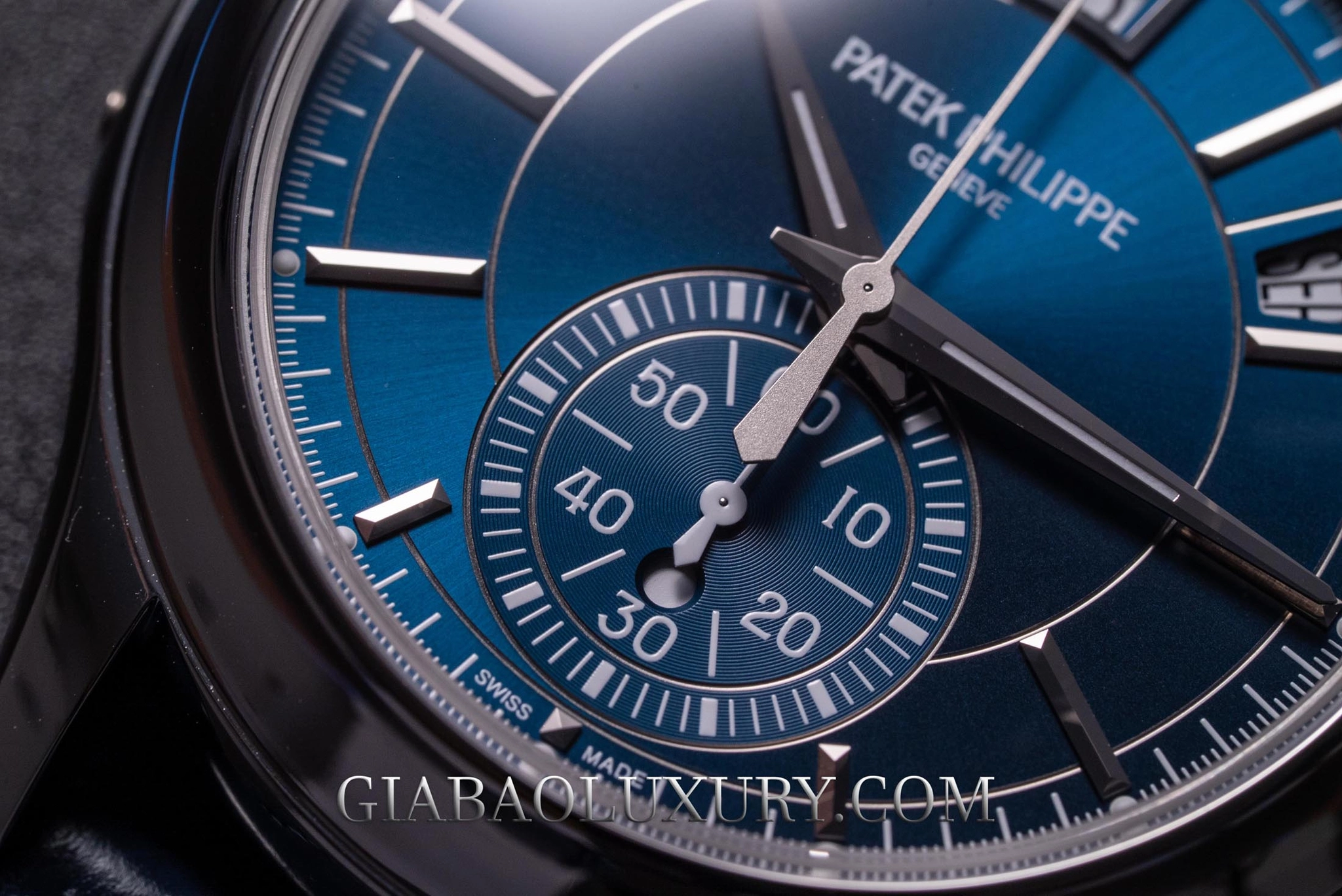 Patek Philippe 5905P-001: lịch thường niên và flyback chronograph — ảnh chi tiết 14