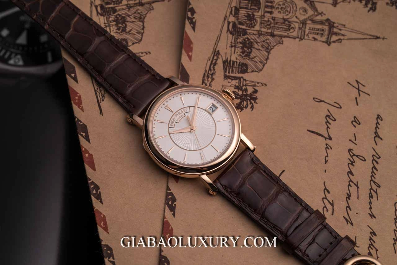 Patek Philippe Calatrava 5153R-001: vỏ Officer và calibre 324 S C — ảnh chi tiết 04