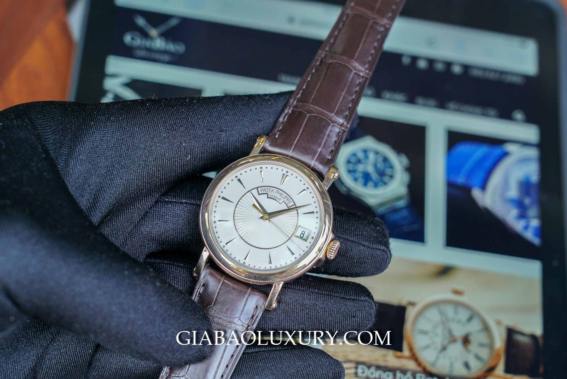Patek Philippe Calatrava 5153R-001: vỏ Officer và calibre 324 S C — ảnh chi tiết 06