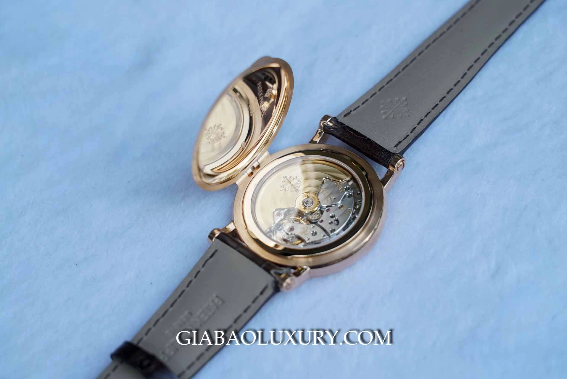 Patek Philippe Calatrava 5153R-001: vỏ Officer và calibre 324 S C — ảnh chi tiết 11
